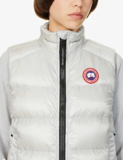 Canada Goose Cypress Padded Recycled-polyamide Down Gilet -Selfridges Store R03930639 SILVERBIRCH ALT04