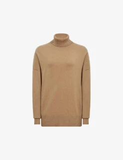 Reiss Nova Knitted Roll-neck Wool-blend Jumper