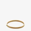 Essential Recycled 18ct Yellow Gold-plated Vermeil Sterling-silver Bangle Bracelet