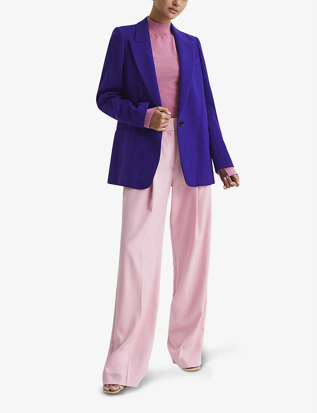 Reiss Sasha Split-sleeve Merino-wool Jumper 2 Reiss Sasha Split-sleeve Merino-wool Jumper - Image 2