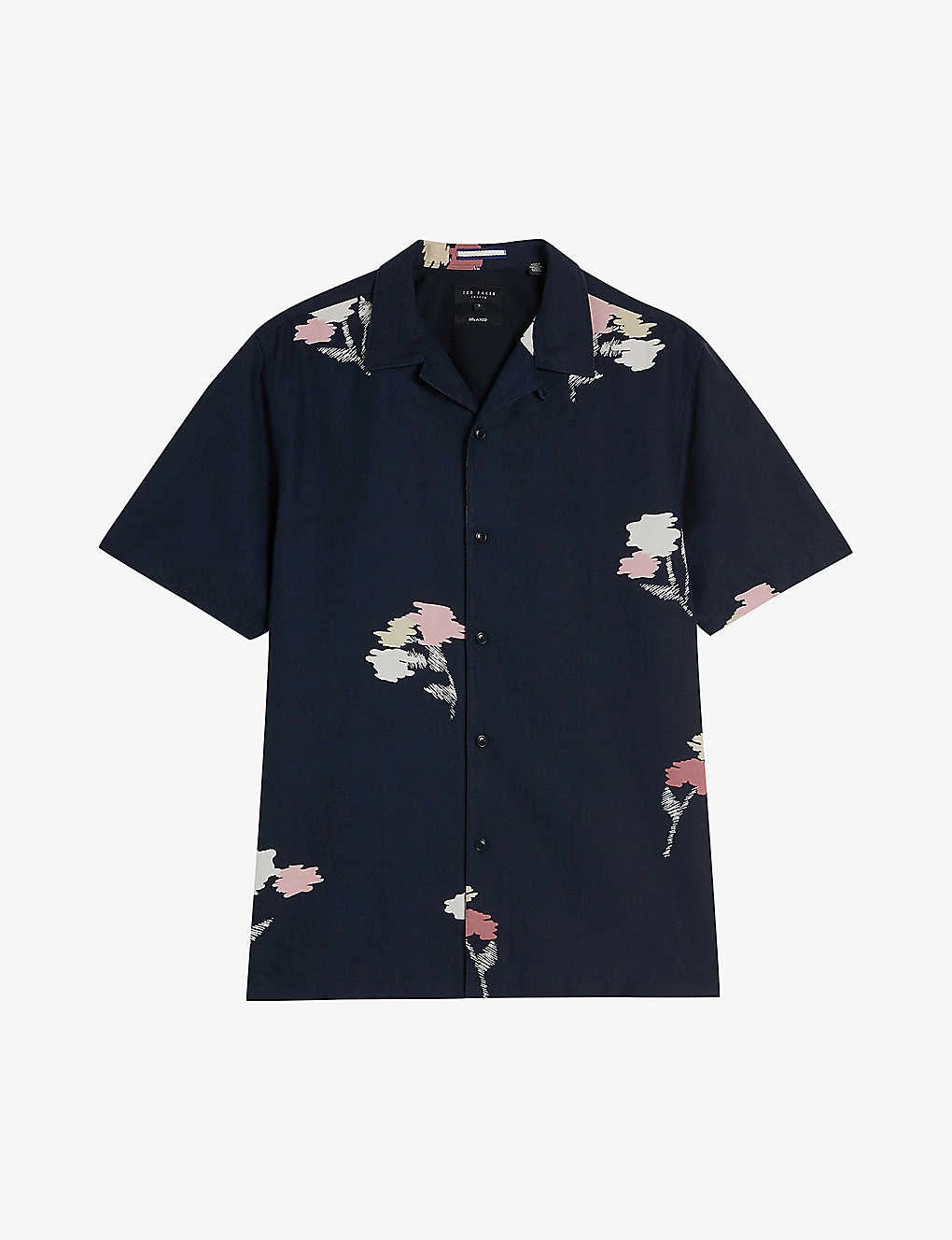 Ted Baker Neele Floral-print Woven Shirt 1 Ted Baker Neele Floral-print Woven Shirt