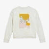 Ted Baker Granza Graphic-print Cotton-blend Jersey Sweatshirt