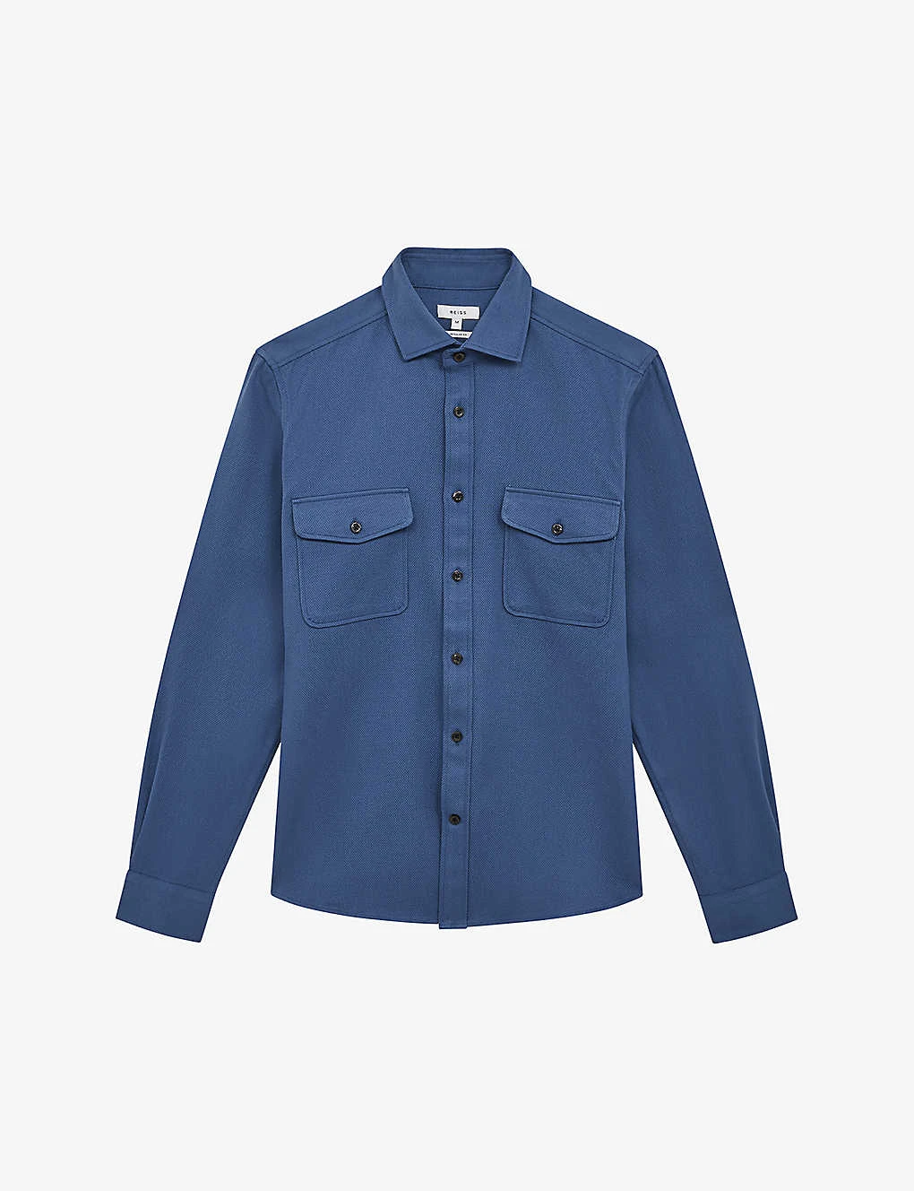 Reiss Arlo Patch-pocket Cotton Overshirt 1 Reiss Arlo Patch-pocket Cotton Overshirt