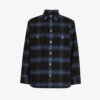 AllSaints Rotation Checked Oversized Woven Overshirt