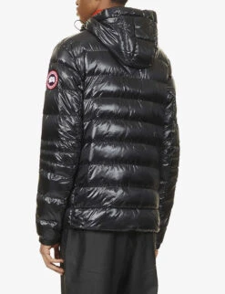 Canada Goose Crofton Quilted Shell-down Hooded Jacket -Selfridges Store R03965332 CARBON ALT03