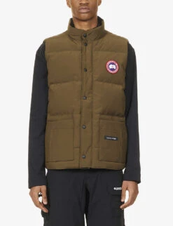 Canada Goose Freestyle Crew Quilted Shell-down Gilet -Selfridges Store R03965336 MILITARYGREEN ALT02