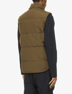 Canada Goose Freestyle Crew Quilted Shell-down Gilet -Selfridges Store R03965336 MILITARYGREEN ALT03