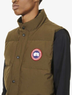 Canada Goose Freestyle Crew Quilted Shell-down Gilet -Selfridges Store R03965336 MILITARYGREEN ALT04