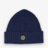 Stone Island Logo-patch Knitted Beanie Hat 6-10 Years