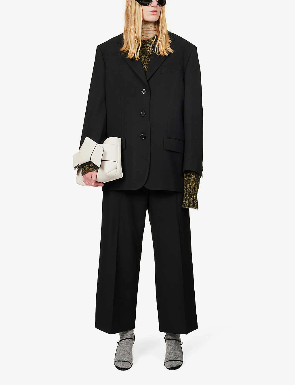 Acne Studios Juylie Single-breasted Woven Blazer 2 Acne Studios Juylie Single-breasted Woven Blazer - Image 2