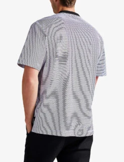 Ted Baker Aegean Striped Cotton T-shirt -Selfridges Store R03971467 WHITE ALT03