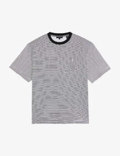 Ted Baker Aegean Striped Cotton T-shirt