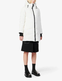 Canada Goose Merritt Hooded Woven-down Jacket -Selfridges Store R03979031 NSTARWHITE ALT02