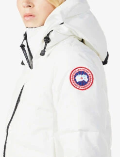 Canada Goose Merritt Hooded Woven-down Jacket -Selfridges Store R03979031 NSTARWHITE ALT04