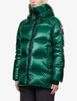 Canada Goose Cypress Hooded Shell-down Jacket -Selfridges Store R03979037 JASPERGREEN ALT02