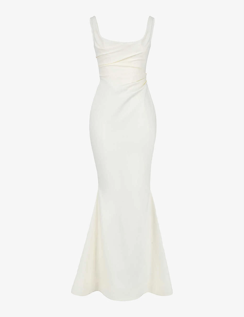 Emilie Cowl-neckline Satin Bridal Gown 1 Emilie Cowl-neckline Satin Bridal Gown