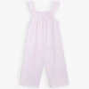 Striped Cotton Jumpsuit 18 Months - 6 Years
