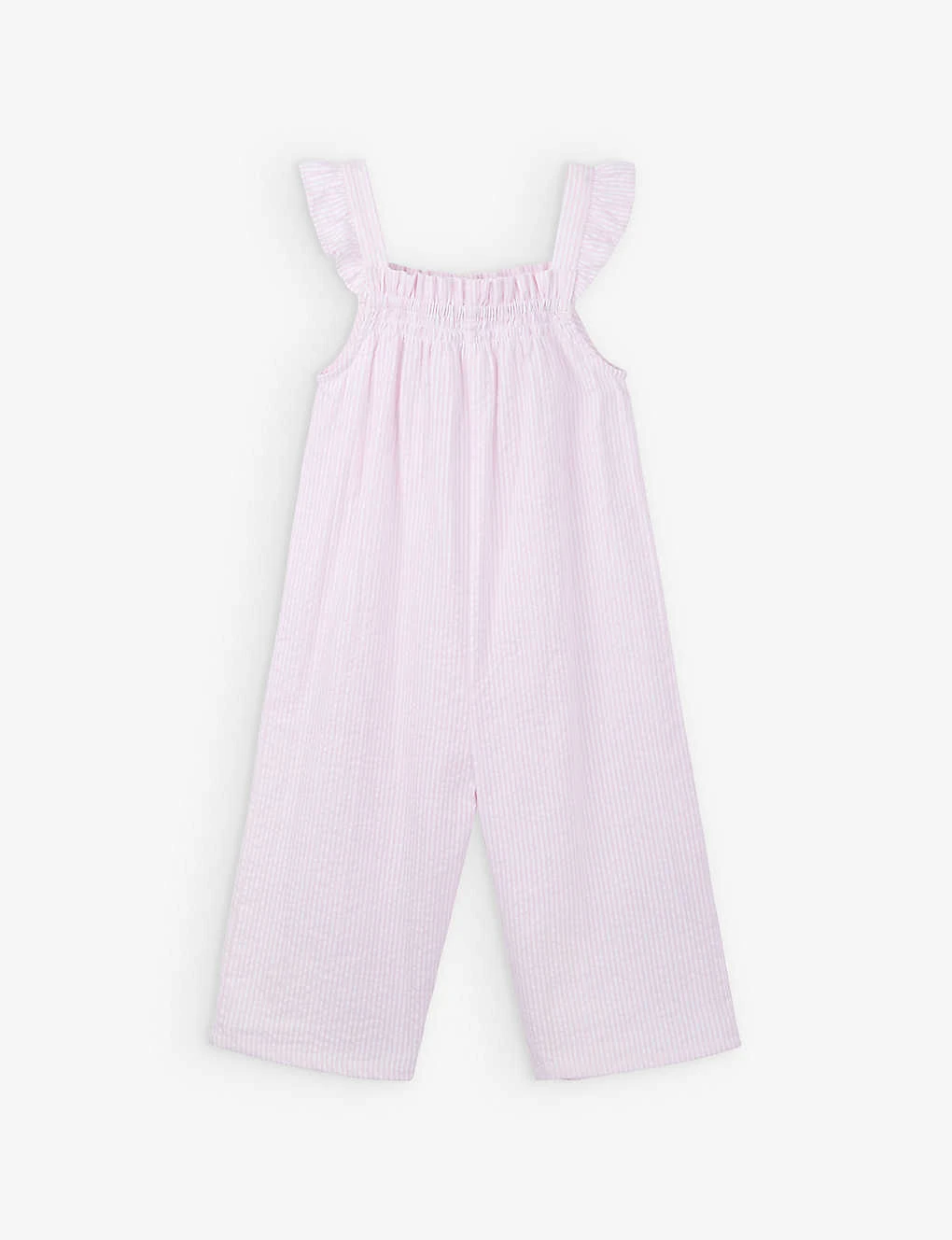 Striped Cotton Jumpsuit 18 Months - 6 Years 1 Striped Cotton Jumpsuit 18 Months - 6 Years