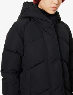 Canada Goose Marlow Padded Quilted Shell-down Coat -Selfridges Store R03993349 BLACKNOIR ALT04