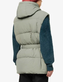 Canada Goose Rayla Funnel-neck Shell-down Gilet -Selfridges Store R03993352 SAGEBRUSH ALT03