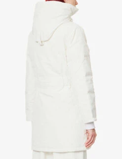 Canada Goose Trillium Woven Shell-down Parka Jacket -Selfridges Store R03997823 GREIGEGREGE ALT03