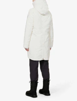 Canada Goose Rossclair Hooded Shell-down Coat -Selfridges Store R03997824 GREIGEGREGE ALT03