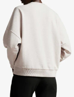 Ted Baker Flona Graphic-print Appliqué Cotton-blend Sweatshirt -Selfridges Store R03999018 NATURAL ALT03