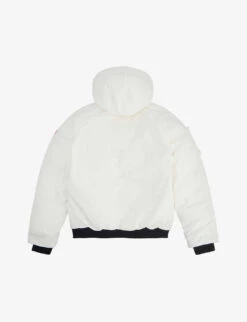 Canada Goose Rundle Hooded Shell-down Bomber Jacket 7-16 Years -Selfridges Store R03999643 NORTHSTARWHITE ALT02