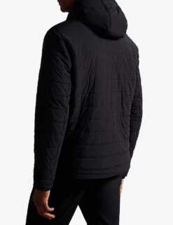 Ted Baker Ovarn Quilted Hooded Stretch-shell Jacket -Selfridges Store R04004481 BLACK ALT03