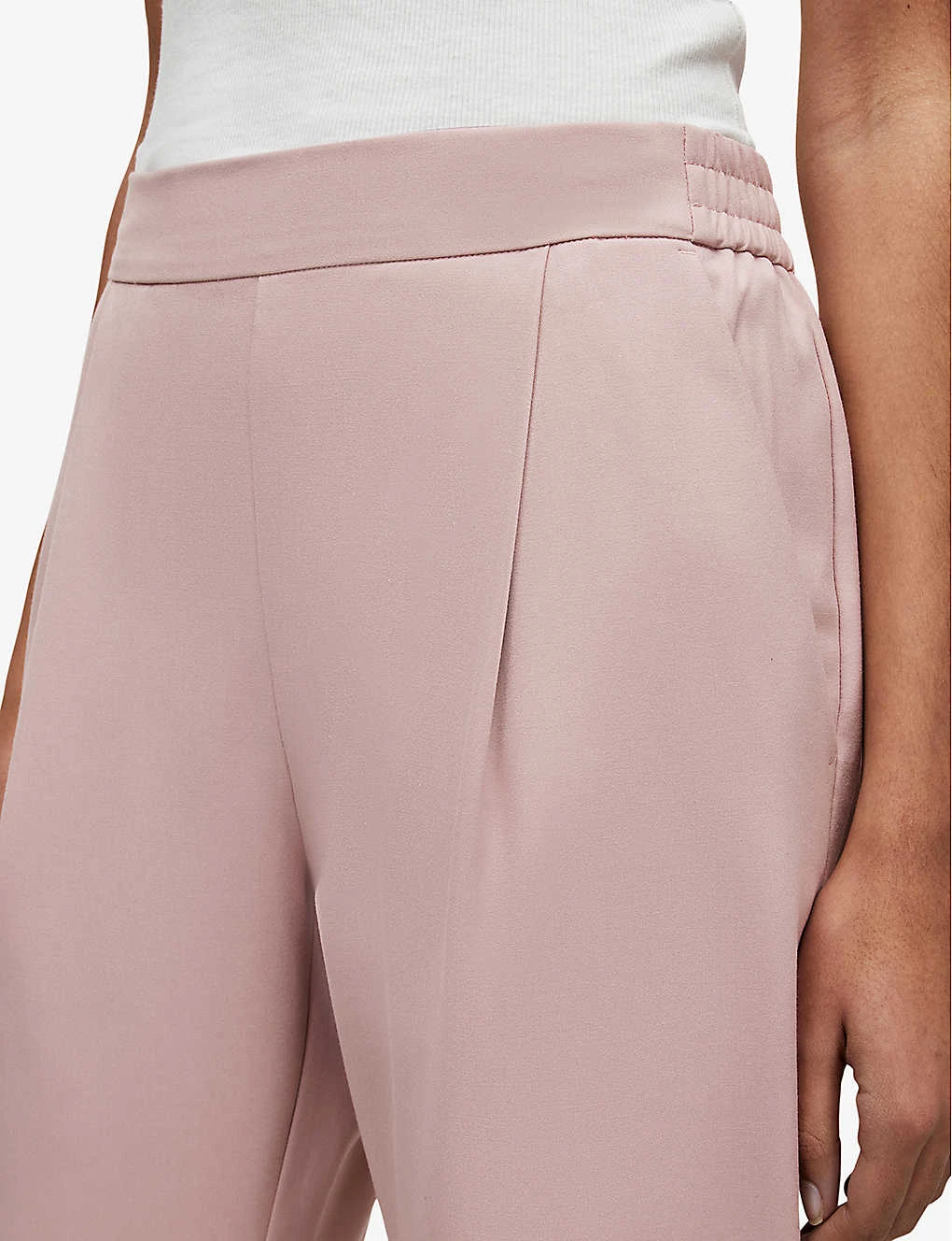 AllSaints Aleida Tapered Mid-rise Stretch-woven Trousers 5 AllSaints Aleida Tapered Mid-rise Stretch-woven Trousers - Image 5