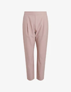 AllSaints Aleida Tapered Mid-rise Stretch-woven Trousers