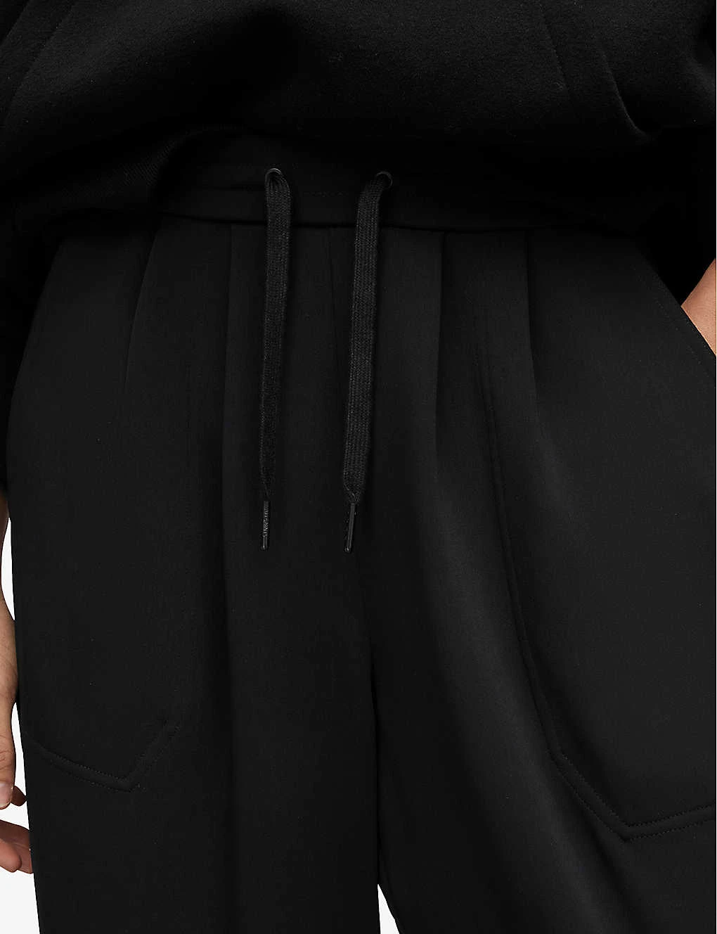 AllSaints Saige Tapered Recycled-polyester Trousers 5 AllSaints Saige Tapered Recycled-polyester Trousers - Image 5