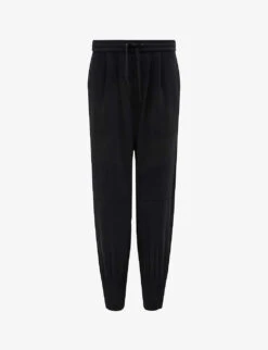 AllSaints Saige Tapered Recycled-polyester Trousers