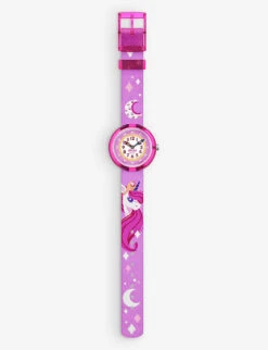 Flik Flak FBNP195 Dreaming Unicorn Bio-sourced Plastic Quartz Watch -Selfridges Store R04010276 ALT02