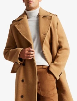 Ted Baker Roll-neck Merino-wool Jumper -Selfridges Store R04010900 ECRU ALT02