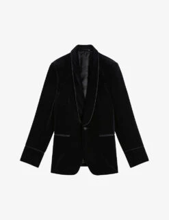 Ted Baker Iwade Slim-fit Velvet Blazer