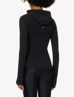Lululemon Define High-neck Stretch-jersey Jacket -Selfridges Store R04044735 BLACK ALT03