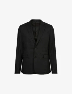 AllSaints Pace Single-breasted Notch-lapel Woven Blazer