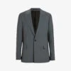 AllSaints Berto Peak-lapel Single-breasted Wool Blazer