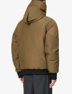 Canada Goose Chilliwack Shell-down Hooded Bomber Jacket -Selfridges Store R04066366 MILITARYGREEN ALT03