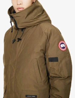 Canada Goose Chilliwack Shell-down Hooded Bomber Jacket -Selfridges Store R04066366 MILITARYGREEN ALT04
