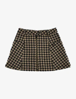 Pre-loved Dior Houndstooth Woven Skirt 4 Years