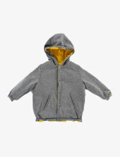 Pre-loved Burberry Reversible Shell Jacket 2 Years 9 Pre-loved Burberry Reversible Shell Jacket 2 Years -Selfridges Store R04066552 YELLOWGREY ALT03