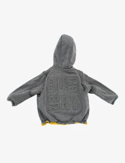 Pre-loved Burberry Reversible Shell Jacket 2 Years 10 Pre-loved Burberry Reversible Shell Jacket 2 Years -Selfridges Store R04066552 YELLOWGREY ALT04