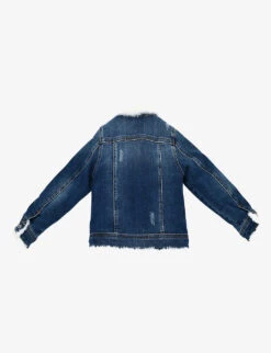 Pre-loved Dolce & Gabbana Denim Jacket 3 Years -Selfridges Store R04066553 DENIMBLUEWHITE ALT02