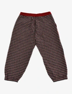 Pre-loved Gucci Herringbone Cotton Tracksuit 3 Years -Selfridges Store R04066578 REDNAVYCREAM ALT05