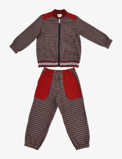 Pre-loved Gucci Herringbone Cotton Tracksuit 3 Years