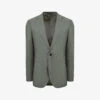 Reiss Firm Single-breasted Wool Blazer