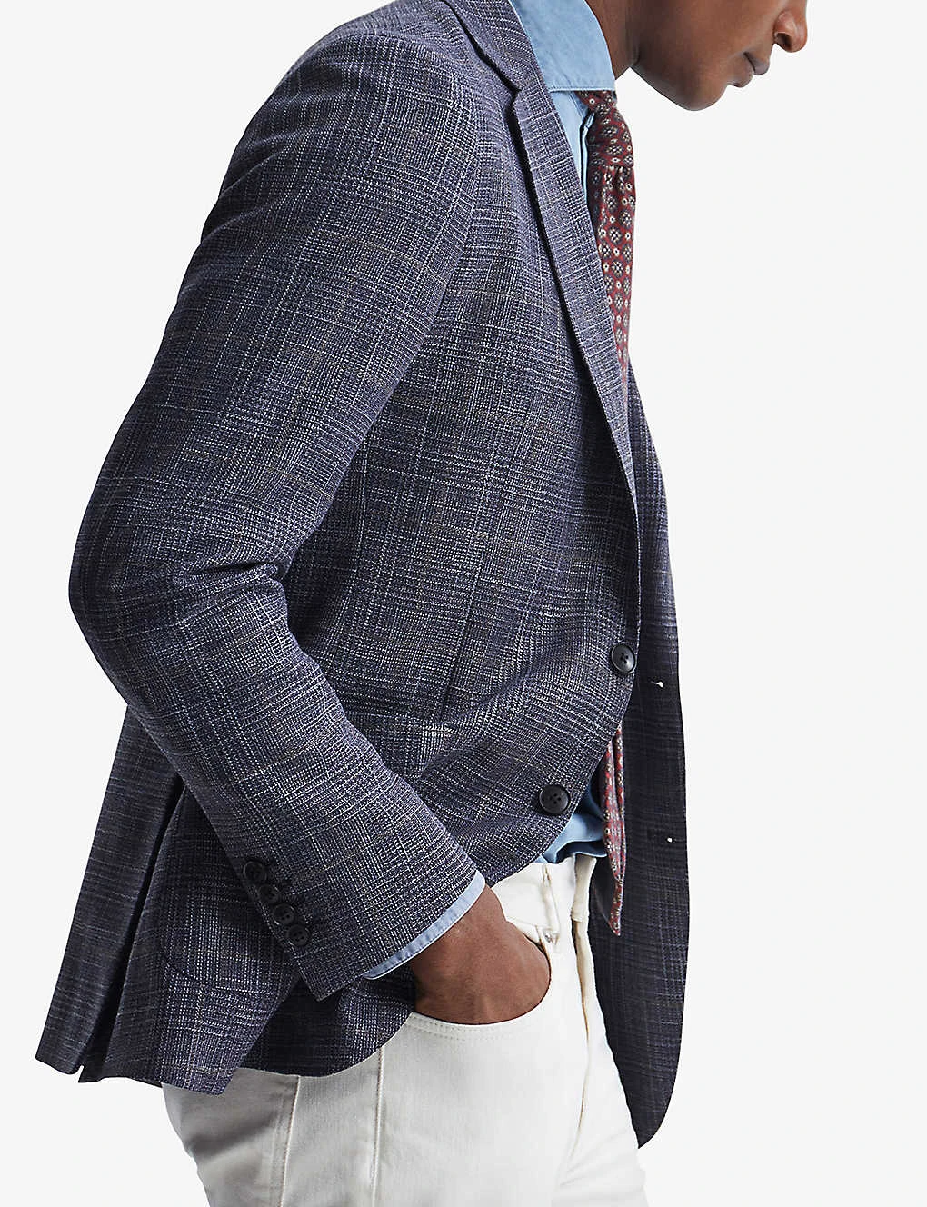 Reiss Belvedere Regular-fit Wool-blend Blazer 5 Reiss Belvedere Regular-fit Wool-blend Blazer - Image 5