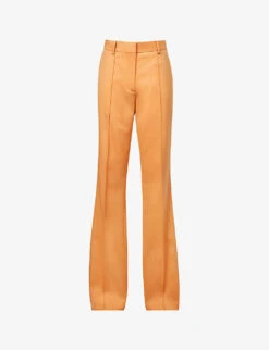 Reiss Emmy Wide-leg Wool-blend Trousers